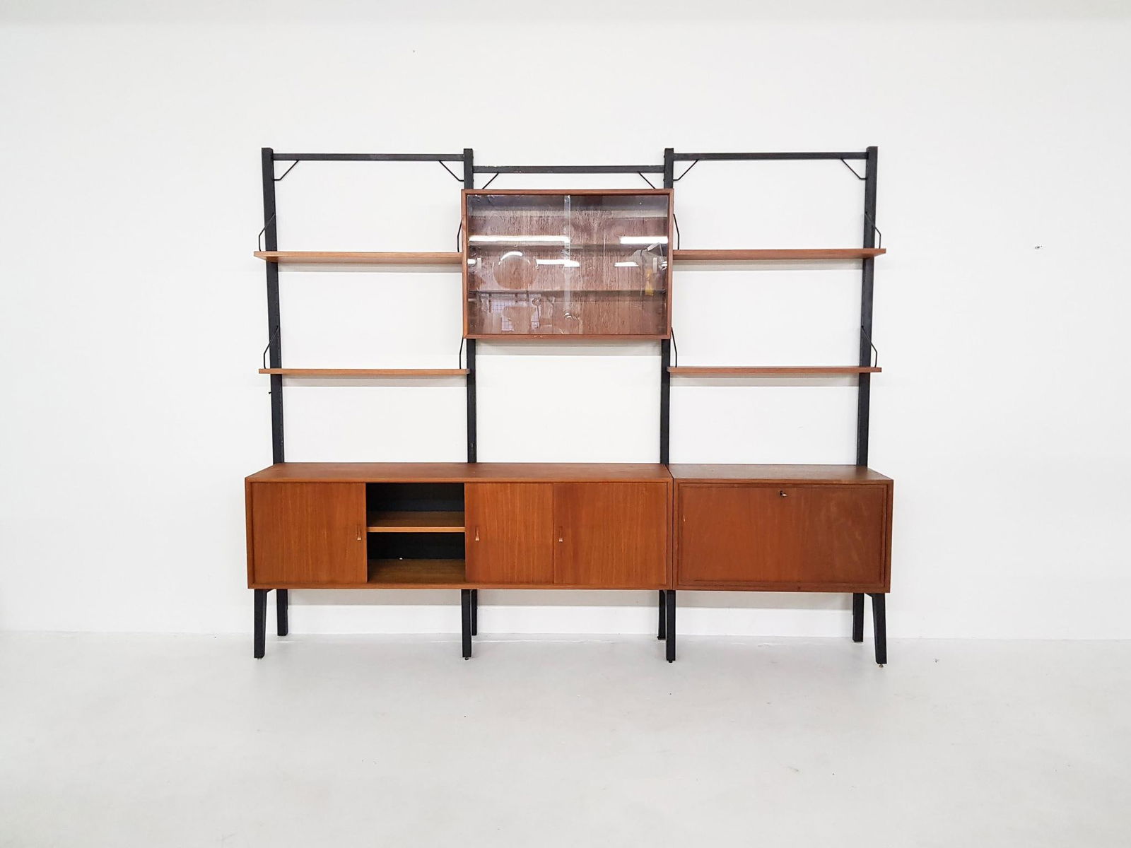 Danish Wall Units by Cadovius for Royal System, 1950s - 4