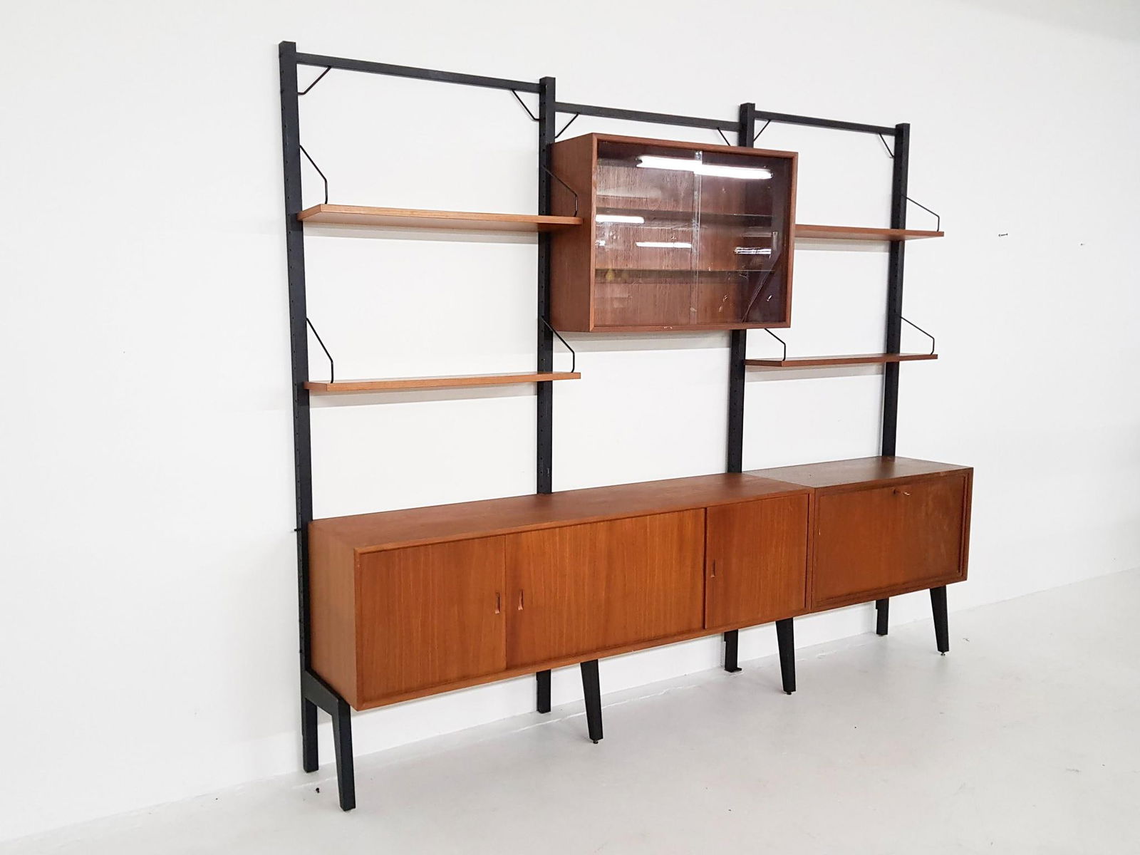 Danish Wall Units by Cadovius for Royal System, 1950s - 6