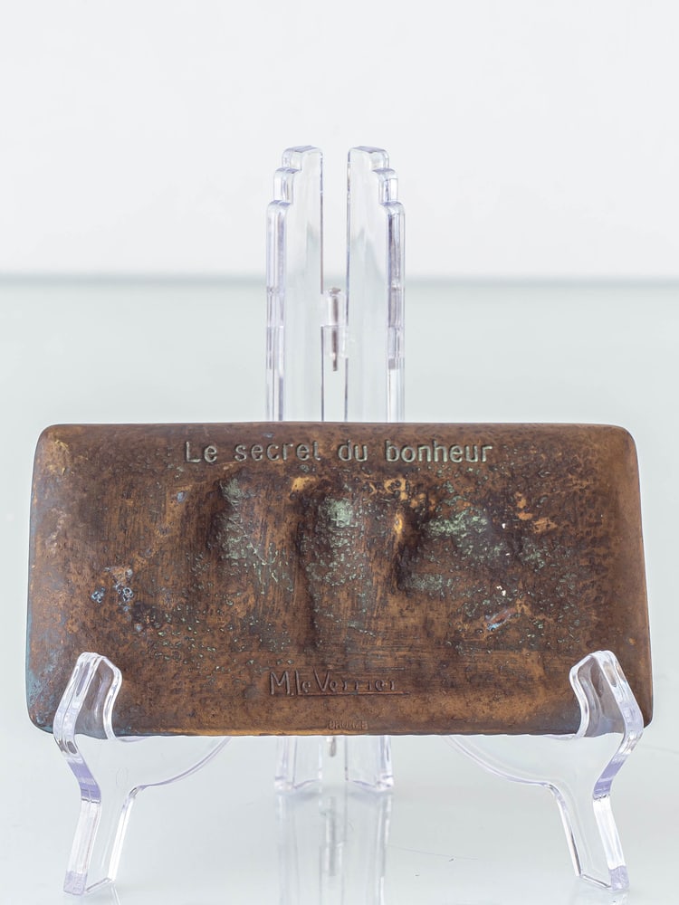 Art Deco Bronze Tray by Max Le Verrier, France, 1930s - 5