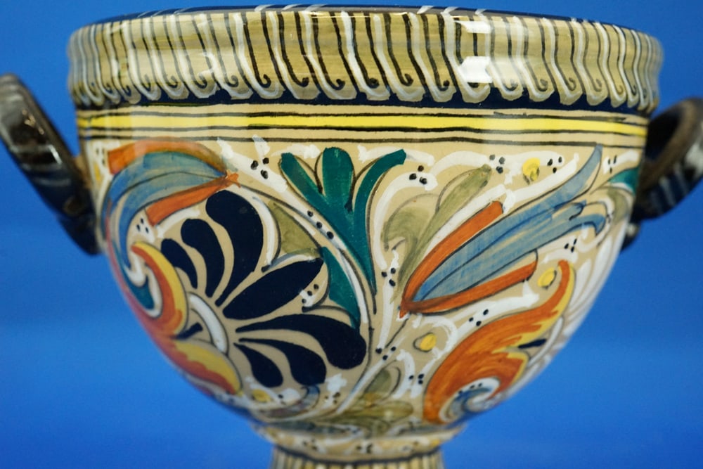 Vintage Ceramic Cup Vase by MAR M.A.R. Pesaro, 1950s - 14