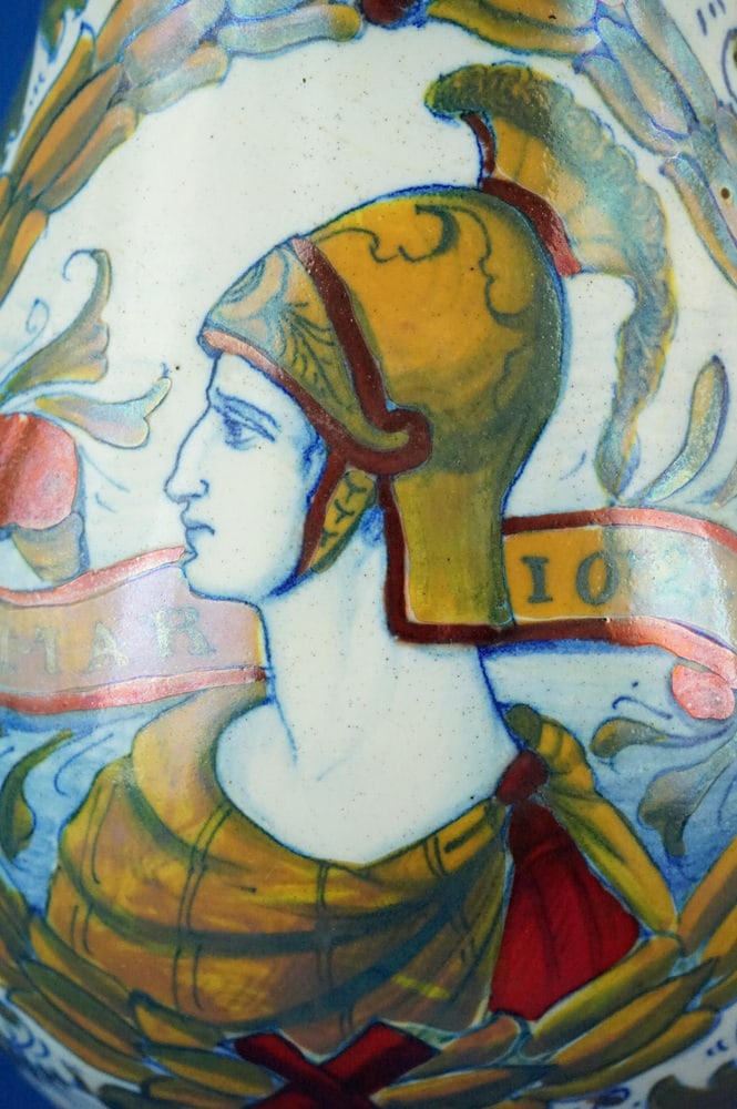 Ceramic Jug Vase by Gualdo Tadino for ICAP, 1920s - 14