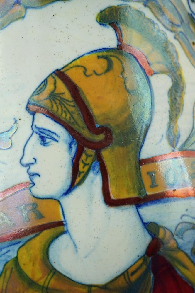 Ceramic Jug Vase by Gualdo Tadino for ICAP, 1920s - 16