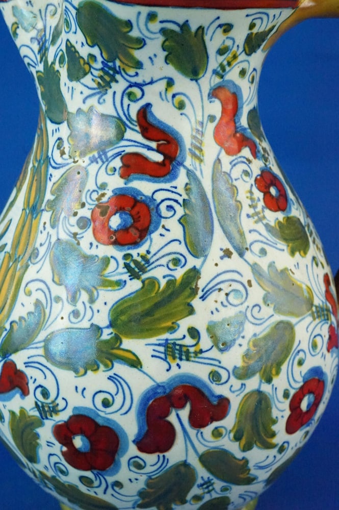 Ceramic Jug Vase by Gualdo Tadino for ICAP, 1920s - 20