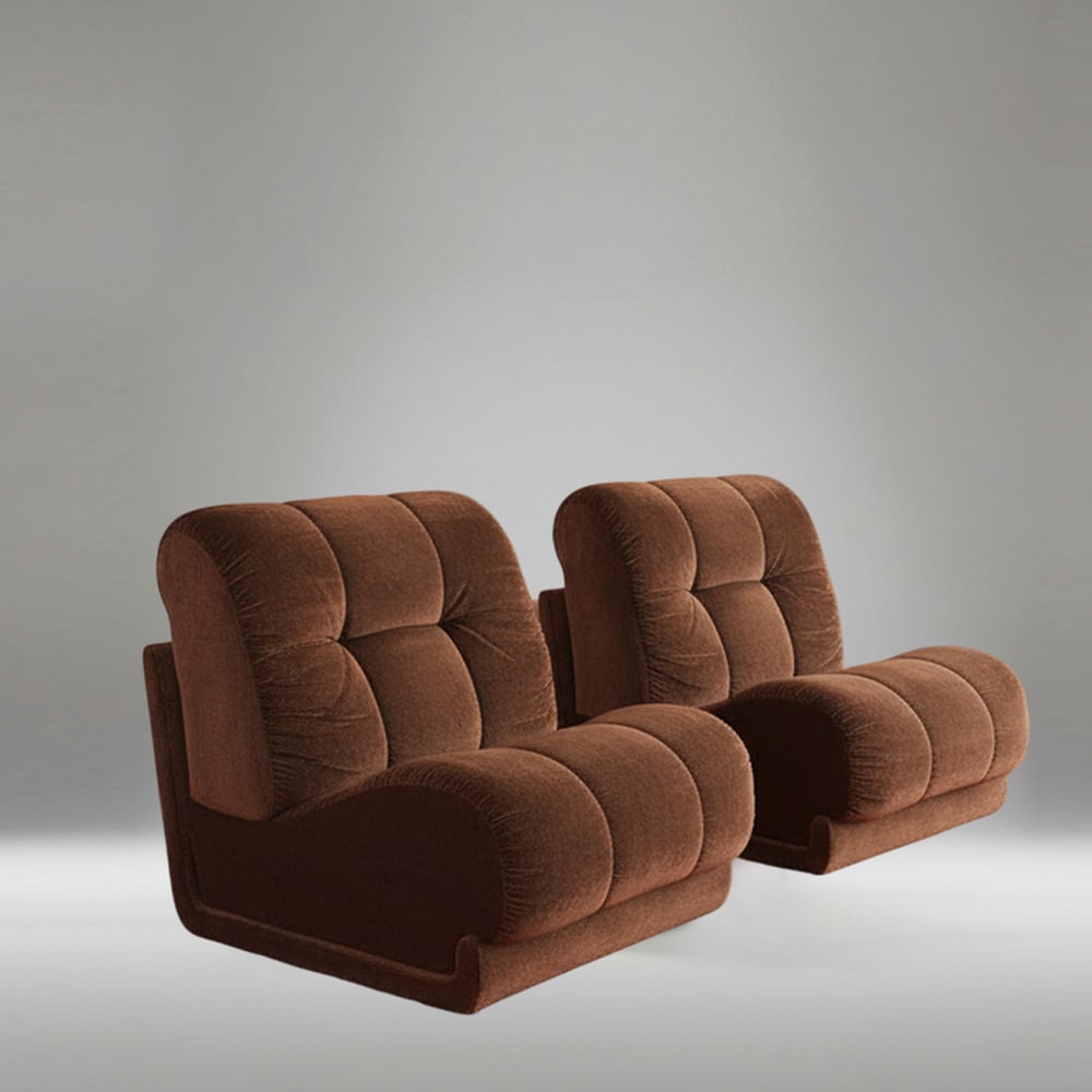 Chairs by Faleschini for Mariani, 1970s, Set of 2 - 5