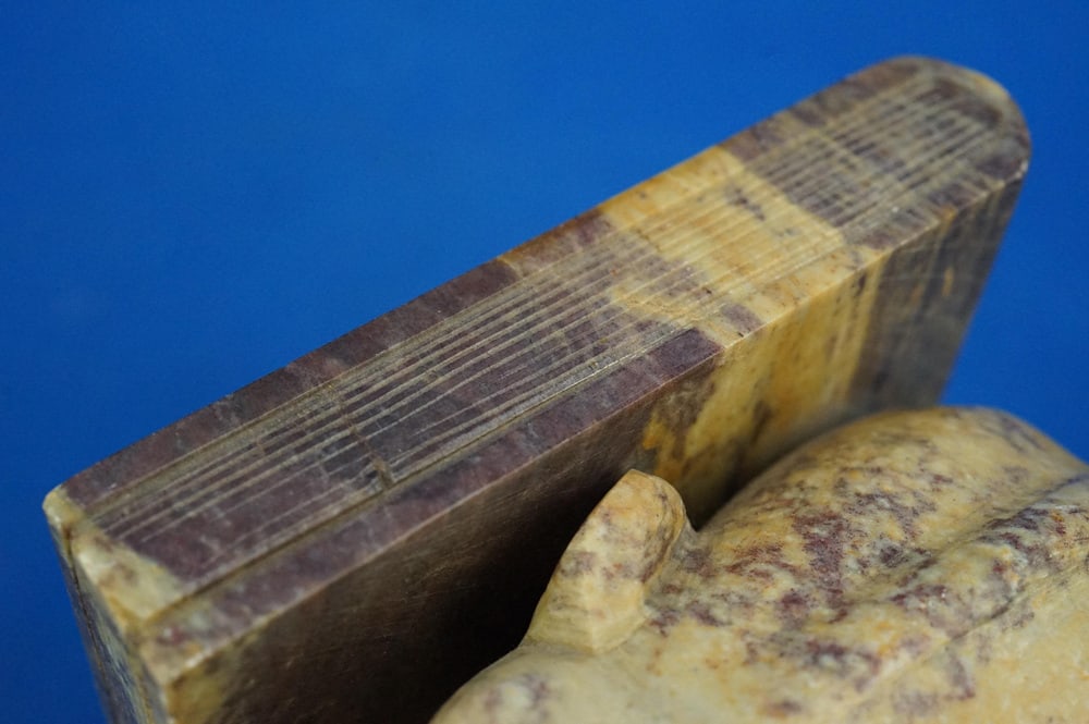 Hand-Carved Soapstone Elephant Bookends, Set of 2 - 15