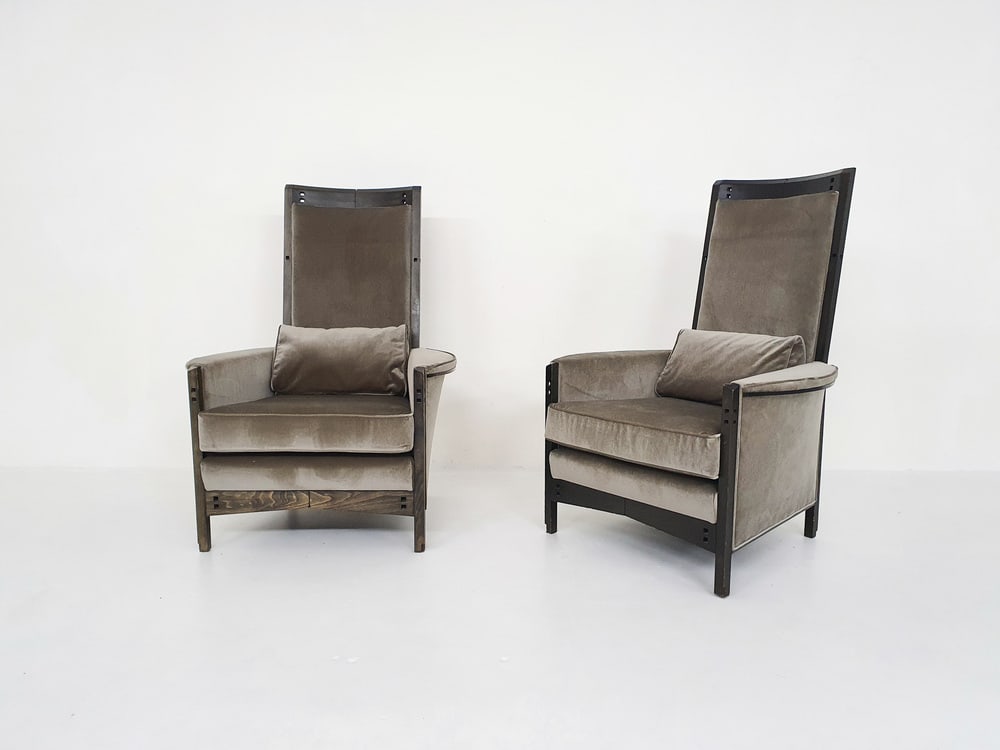 Set of Model 63970 Lounge Chairs by Asnago for G. Peggy - 10