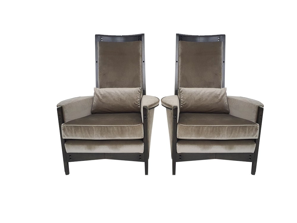 Set of Model 63970 Lounge Chairs by Asnago for G. Peggy (1 of 20)
