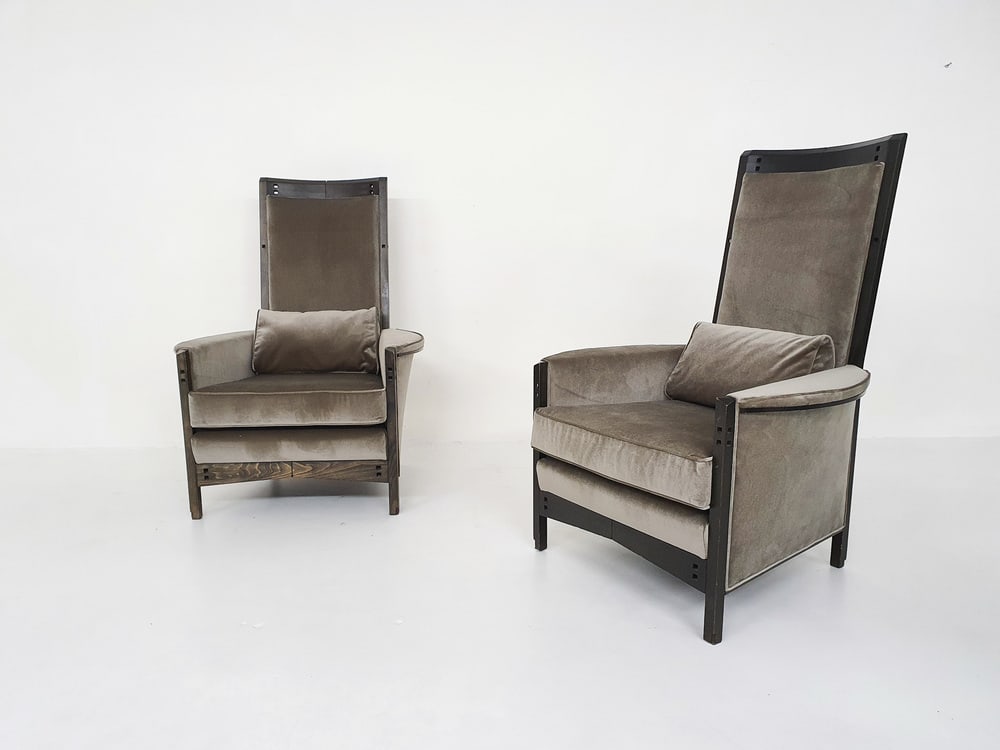 Set of Model 63970 Lounge Chairs by Asnago for G. Peggy - 3