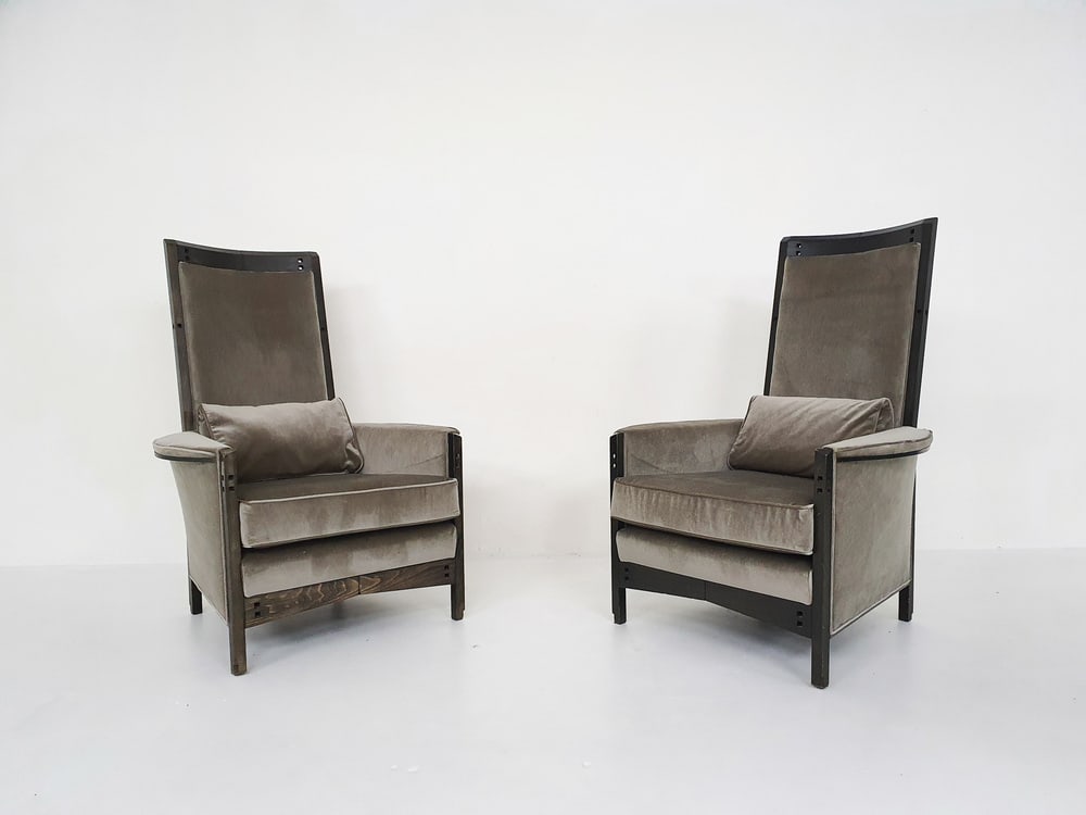 Set of Model 63970 Lounge Chairs by Asnago for G. Peggy - 7