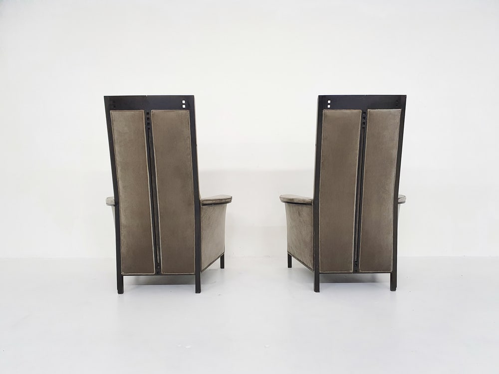 Set of Model 63970 Lounge Chairs by Asnago for G. Peggy - 8