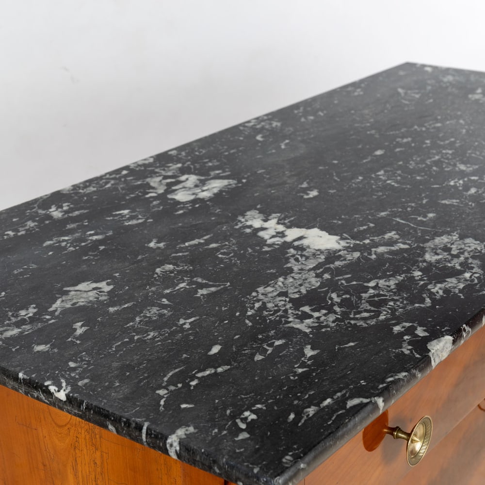 Empire Marble Chest of Drawers, 1800s - 4