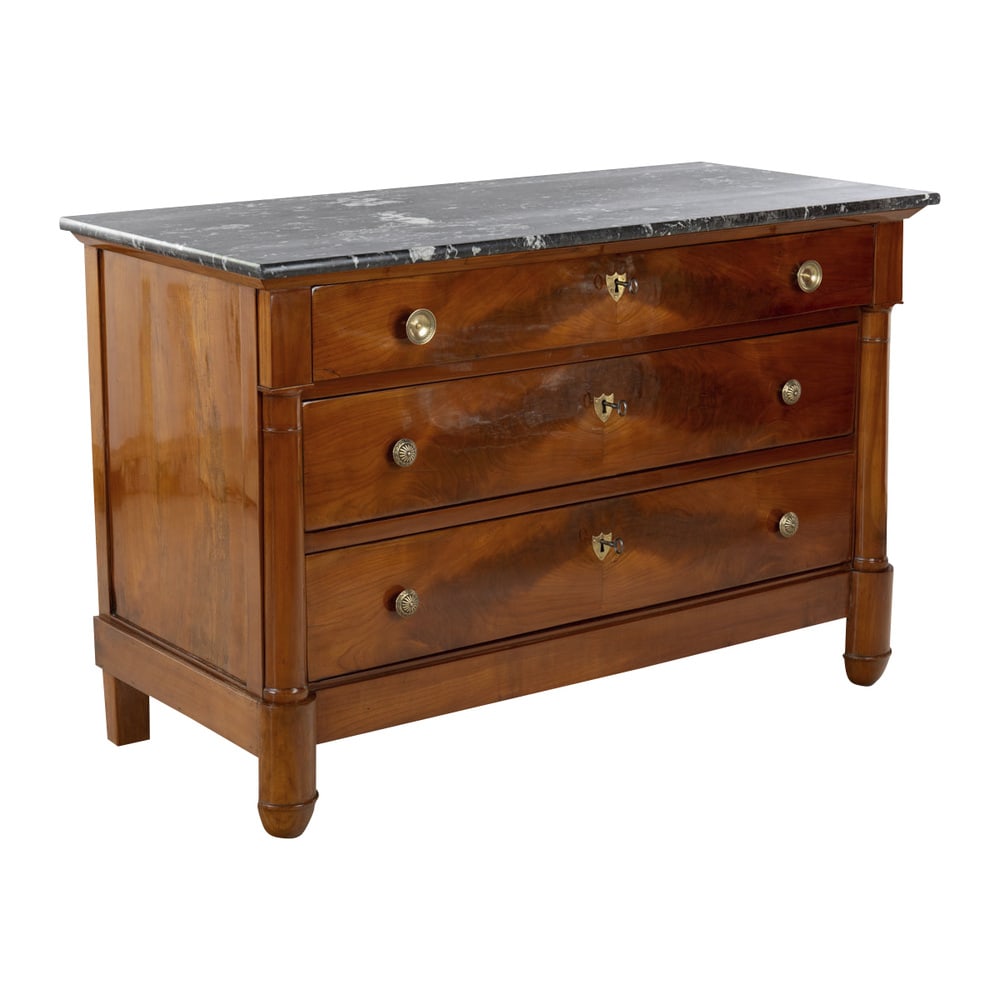 Empire Marble Chest of Drawers, 1800s - 5