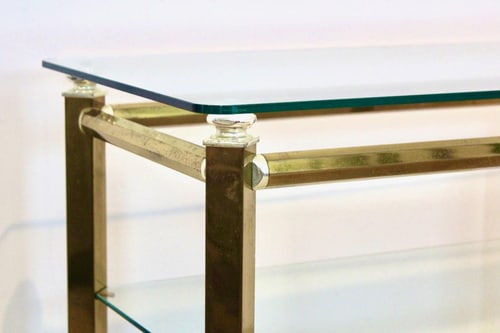 Brass & Nickel Bar Cart by Gio Ponti & Terenghi - 4