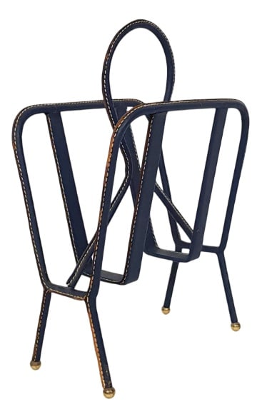 Magazine Stand by Jacques Adnet, France, 1950s (1 of 9)