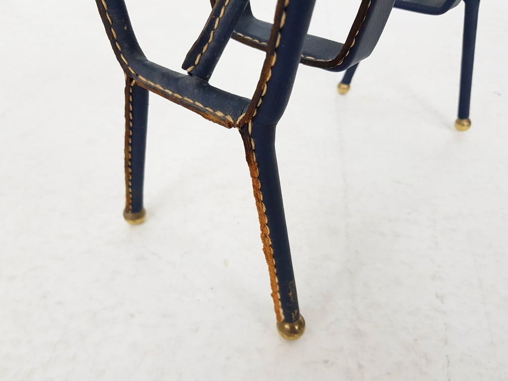 Magazine Stand by Jacques Adnet, France, 1950s - 6