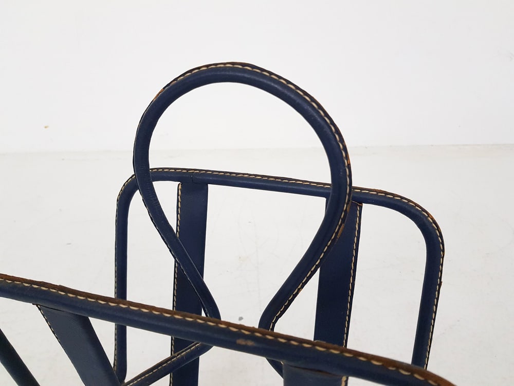 Magazine Stand by Jacques Adnet, France, 1950s - 7