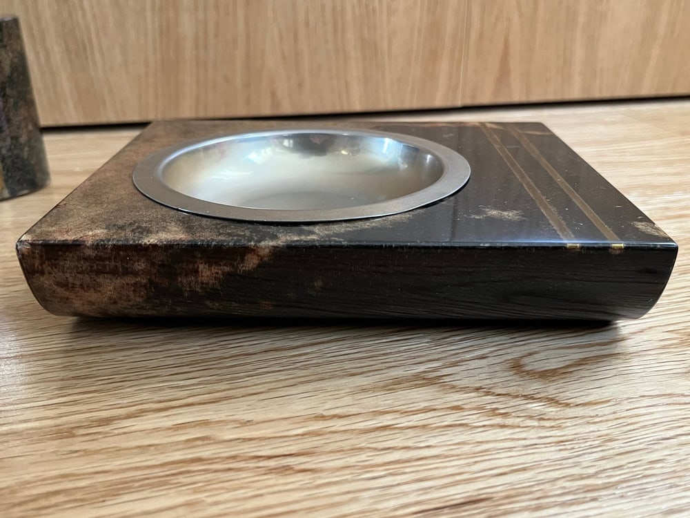 Ashtray and Lighter by Aldo Tura, Set of 2 - 12