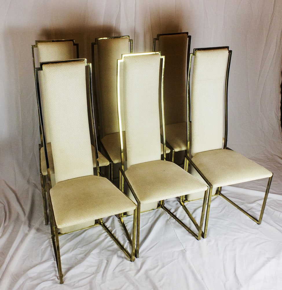Dining Chairs from Maison Jansen, 1970s, Set of 6 - 2