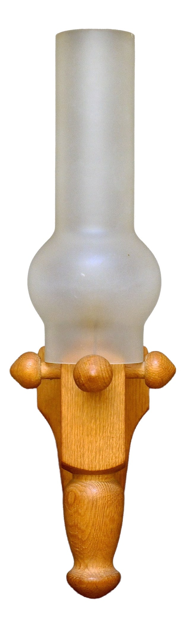 Wall Light by Guillerme Et Chambron for Votre Maison: Vintage Wall Light by Guillerme Et Chambron for Votre Maison, 1970s Country of Manufacture: France Design Period: 1970 to 1979 Production Period: 1970 to 1979 Restoration and Damage Details: Light wea