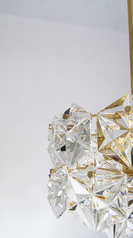 Chandelier Royal Kristall from Kinkeldey, 1960s - 5