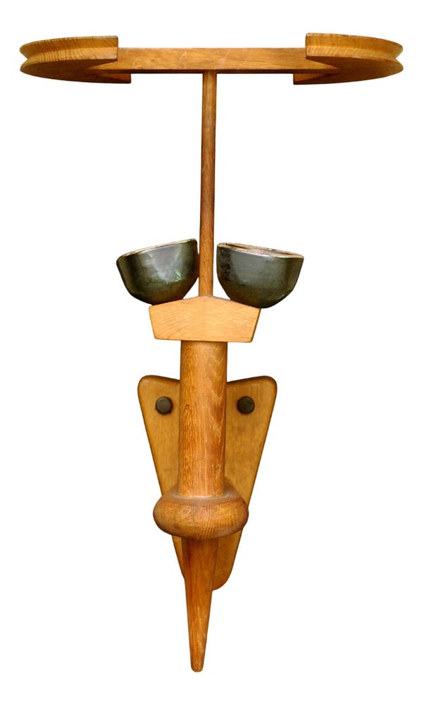 Wall Light by Guillerme & Chambron for Votre Maison: From the 1960s Country of Manufacture: France Design Period: 1970 to 1979 Production Period: 1970 to 1979 Restoration and Damage Details: Light wear consistent with age and use Detailed Condition: