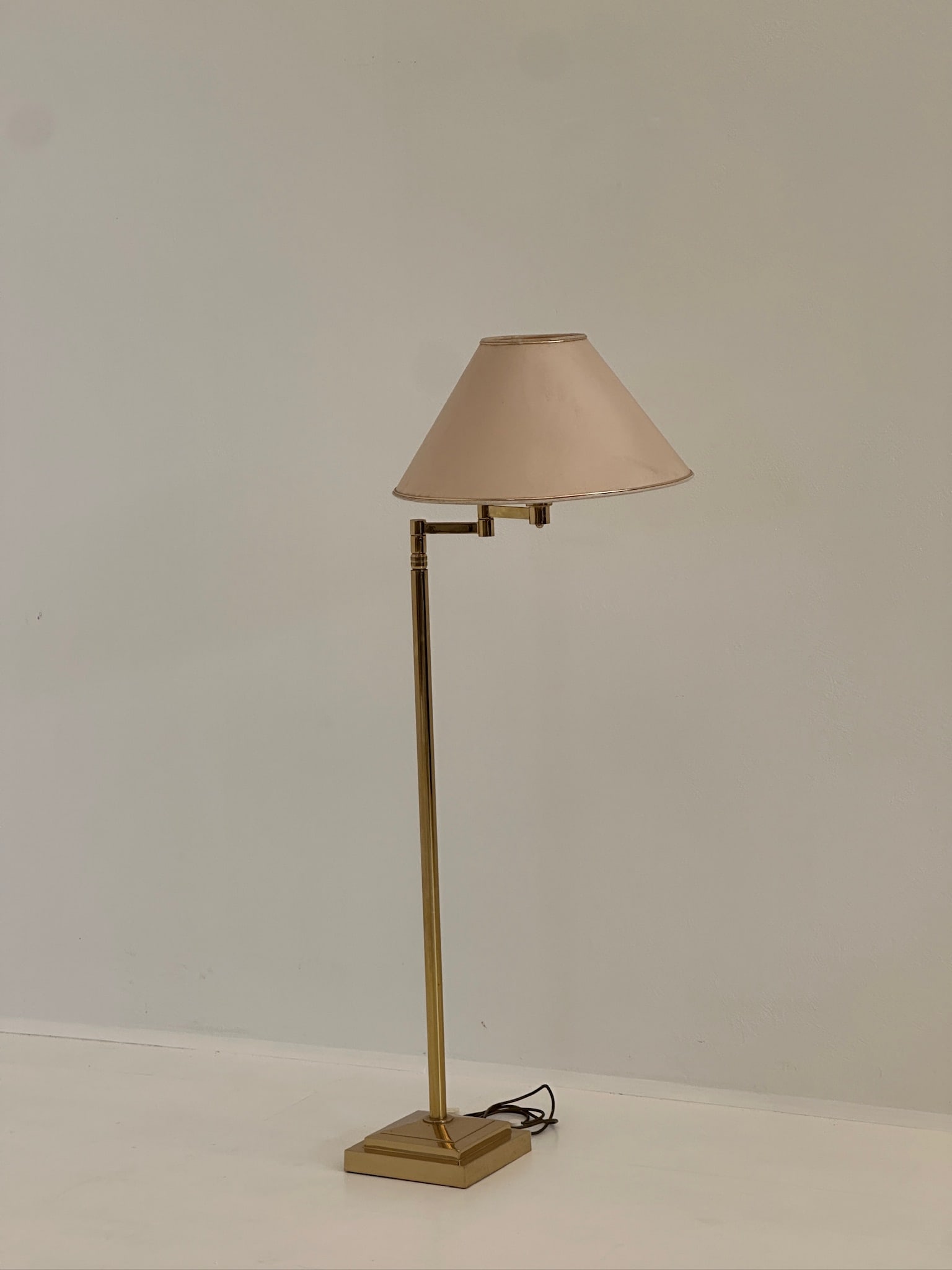 Brass Floor Lamp, 1980s - 10