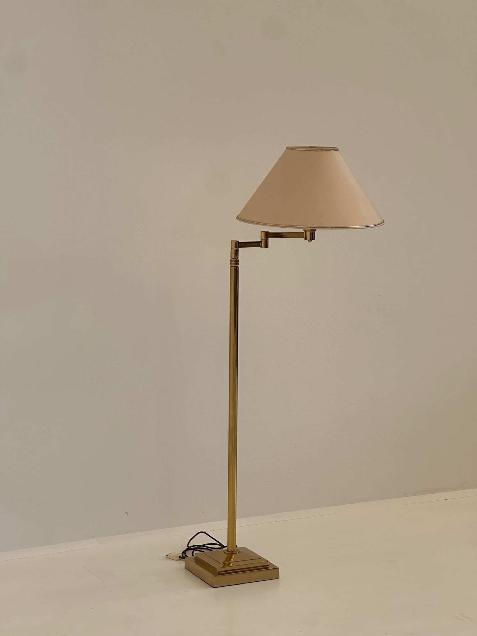 Brass Floor Lamp, 1980s - 11