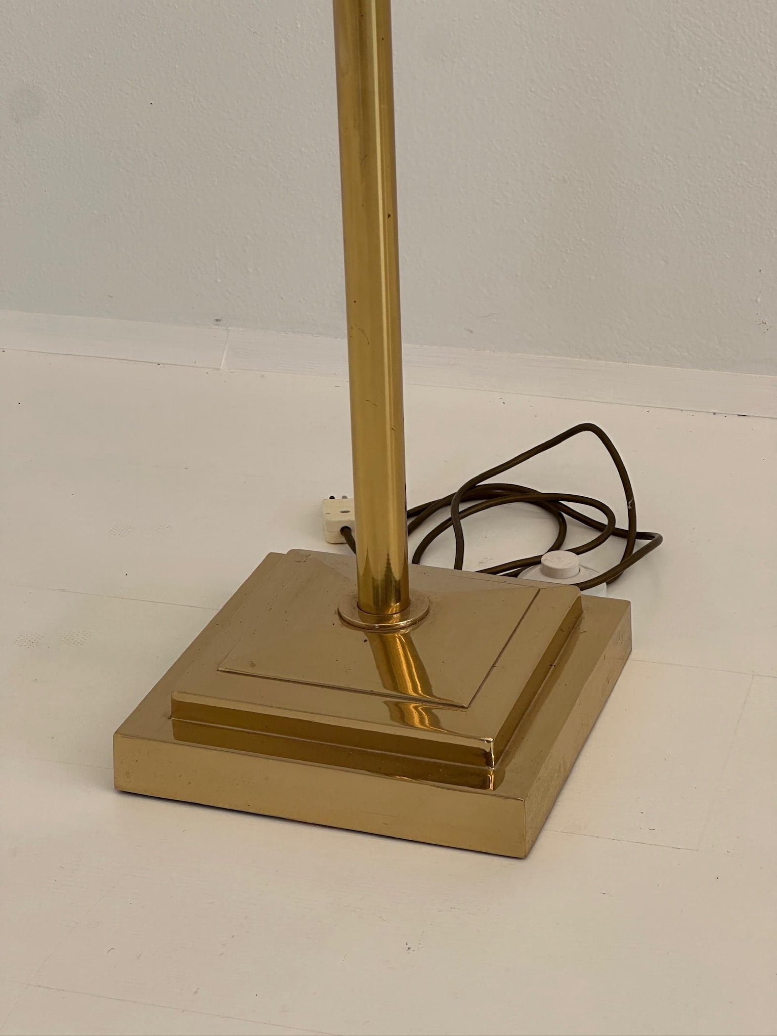 Brass Floor Lamp, 1980s - 5