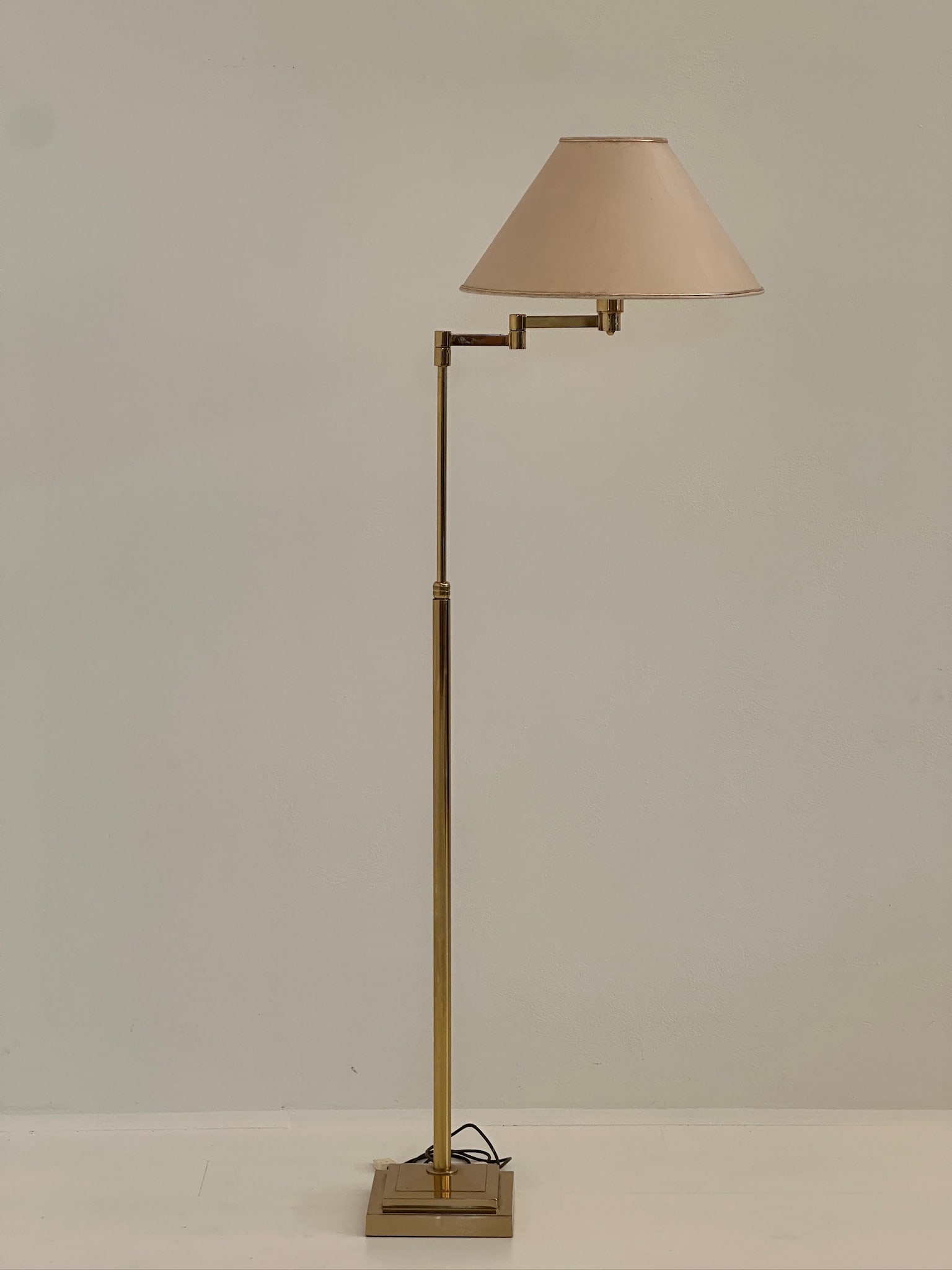 Brass Floor Lamp, 1980s - 9