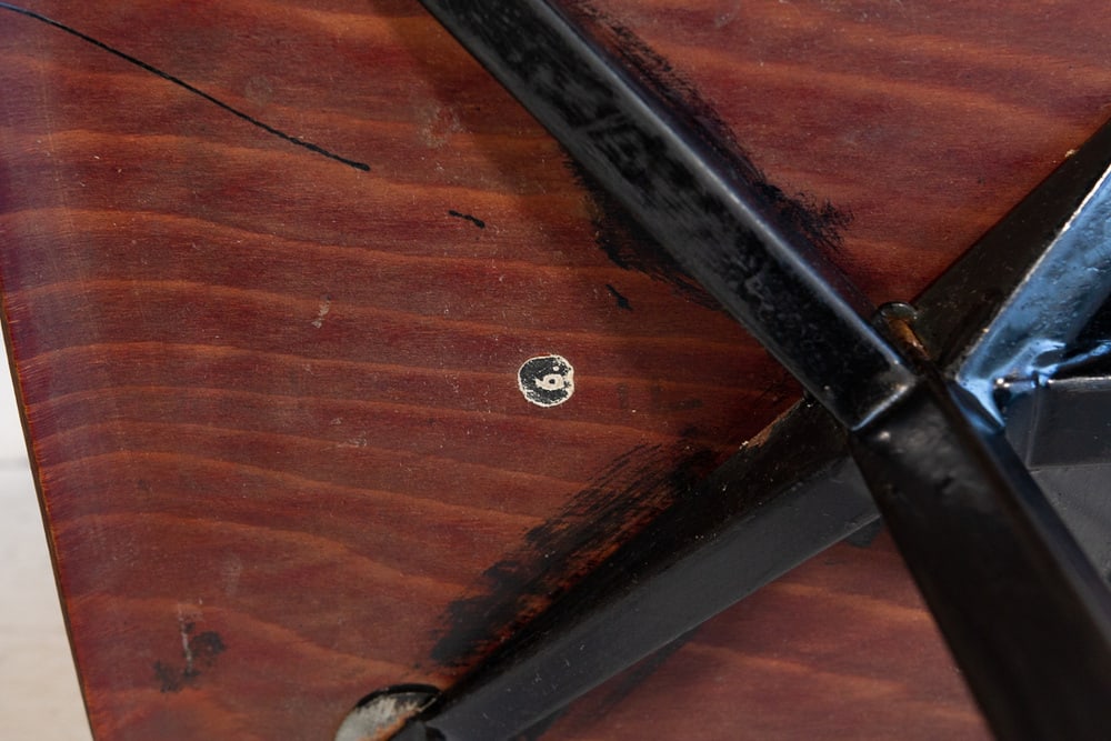 Set of Industrial School Chairs, 1960s - 10