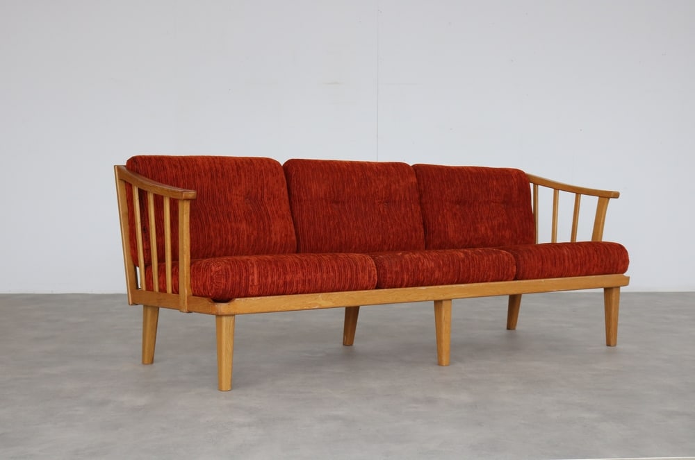 Vintage Sofa by Carl Malmsten for O.H. Sjögren - 10