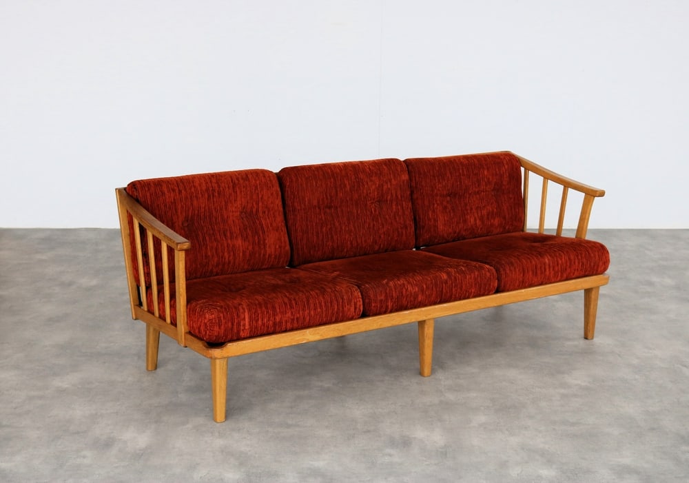 Vintage Sofa by Carl Malmsten for O.H. Sjögren - 11