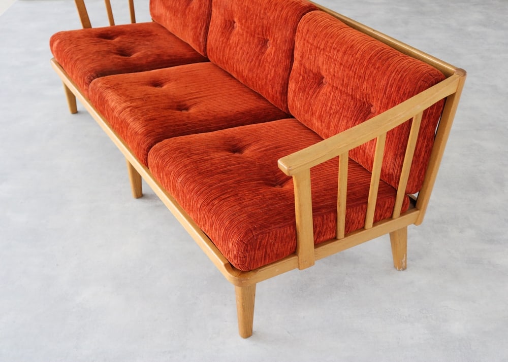 Vintage Sofa by Carl Malmsten for O.H. Sjögren - 4