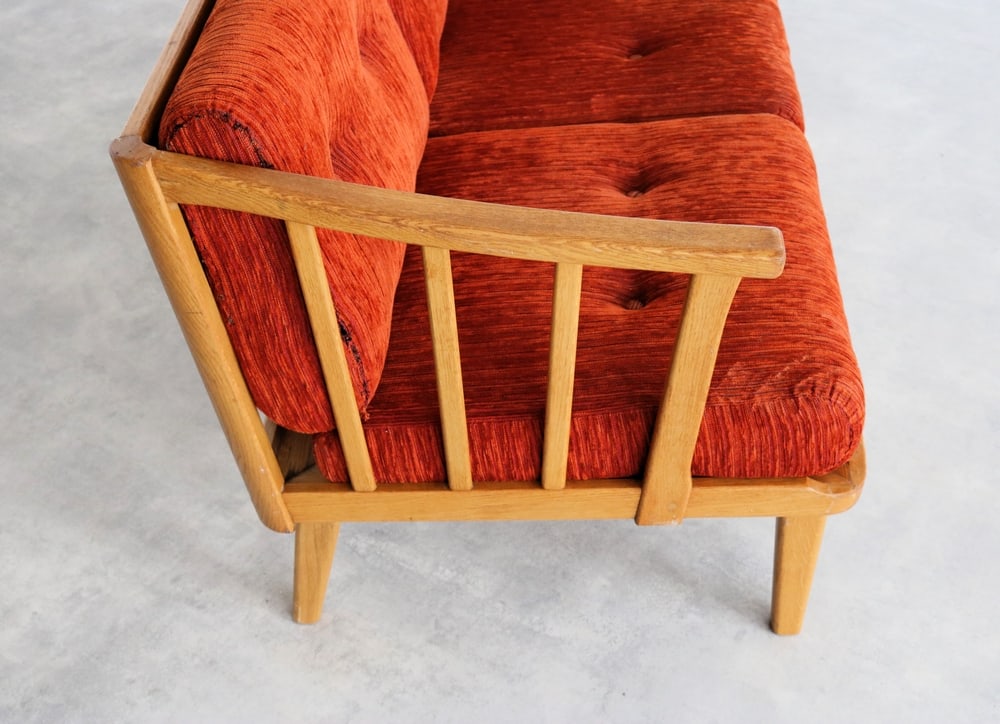 Vintage Sofa by Carl Malmsten for O.H. Sjögren - 7
