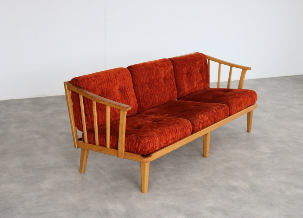 Vintage Sofa by Carl Malmsten for O.H. Sjögren - 8