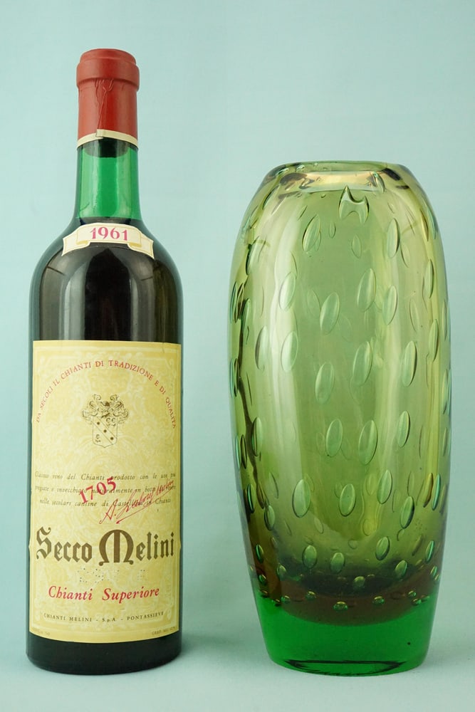 Glass Vase attributed to Flavio Poli, Italy, 1940s - 15