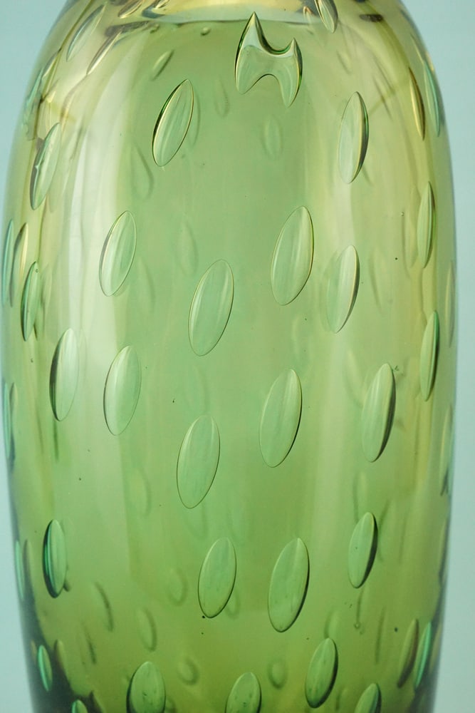 Glass Vase attributed to Flavio Poli, Italy, 1940s - 16