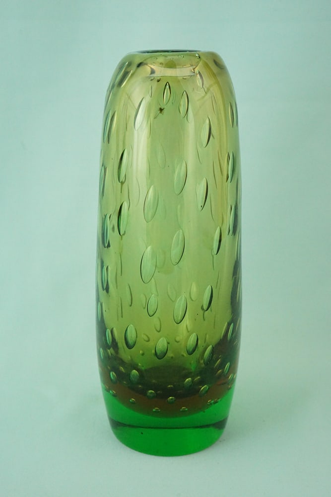 Glass Vase attributed to Flavio Poli, Italy, 1940s - 3