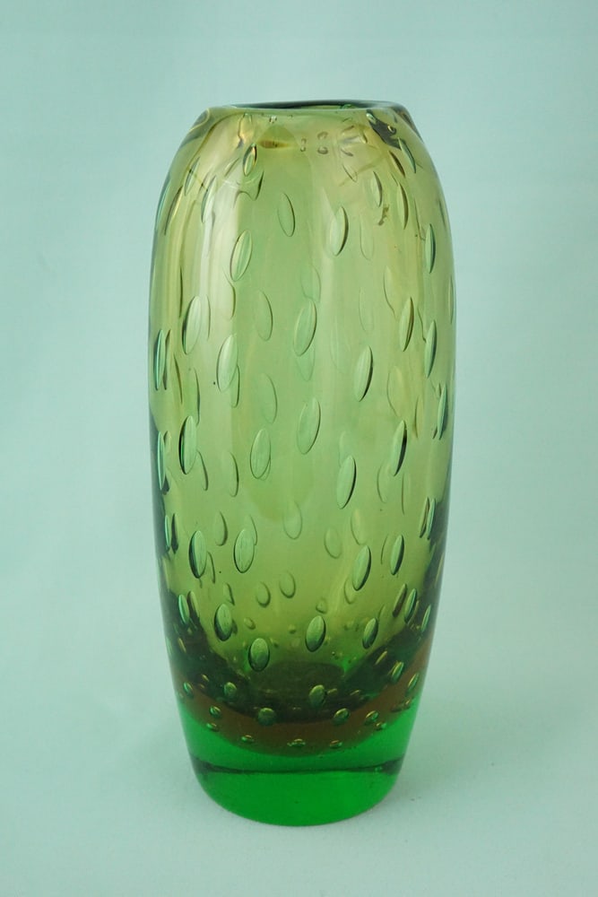 Glass Vase attributed to Flavio Poli, Italy, 1940s - 4