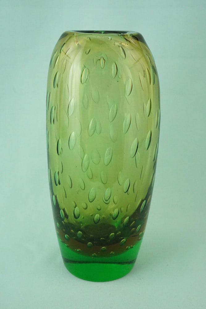 Glass Vase attributed to Flavio Poli, Italy, 1940s - 5