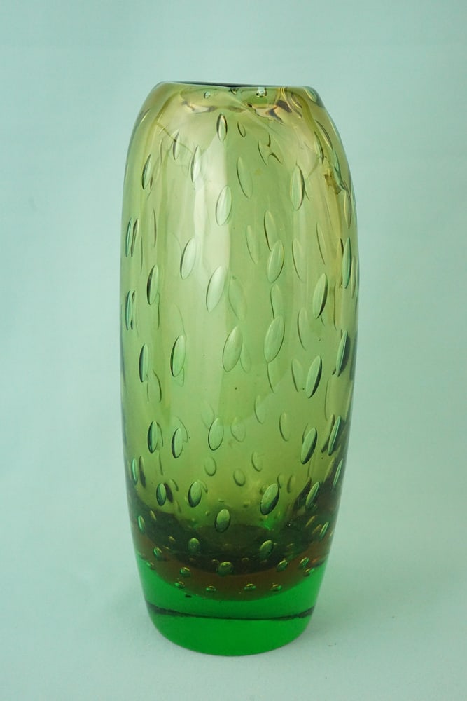 Glass Vase attributed to Flavio Poli, Italy, 1940s - 6