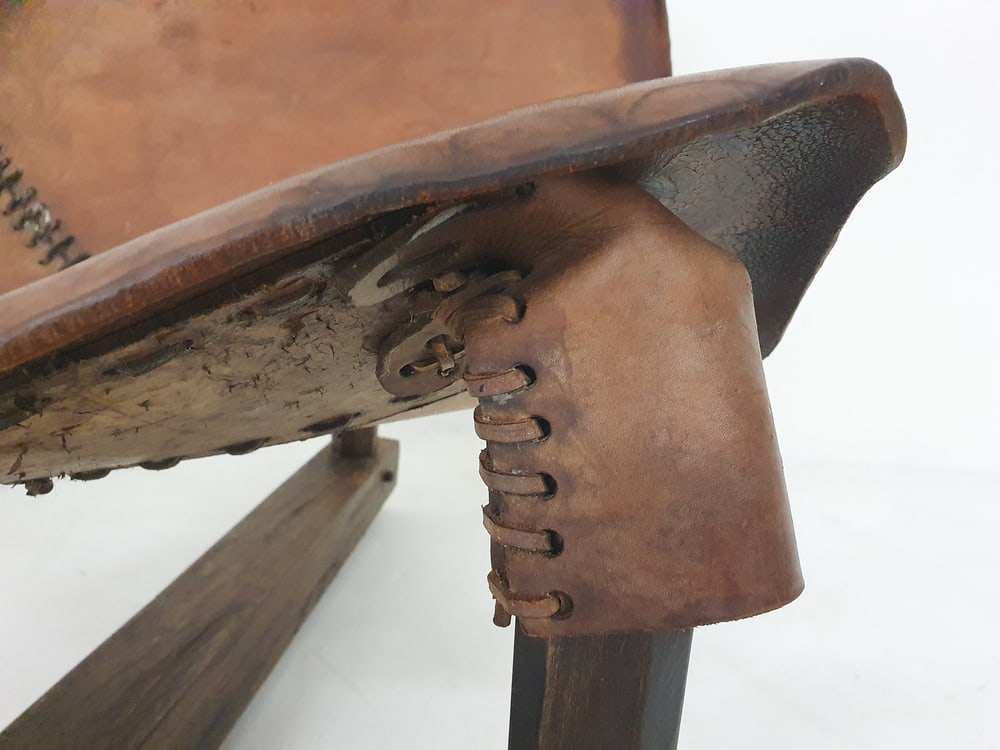 Set of Saddle Leather Lounge Chairs, Brazil, 1960s - 15