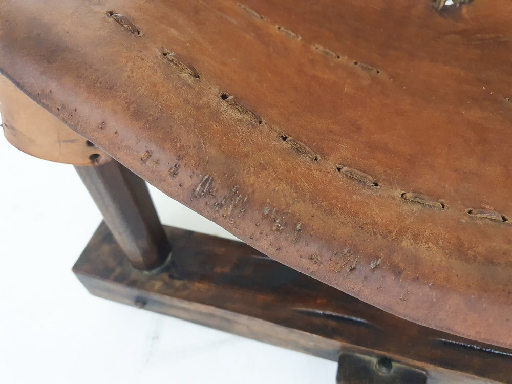 Set of Saddle Leather Lounge Chairs, Brazil, 1960s - 7