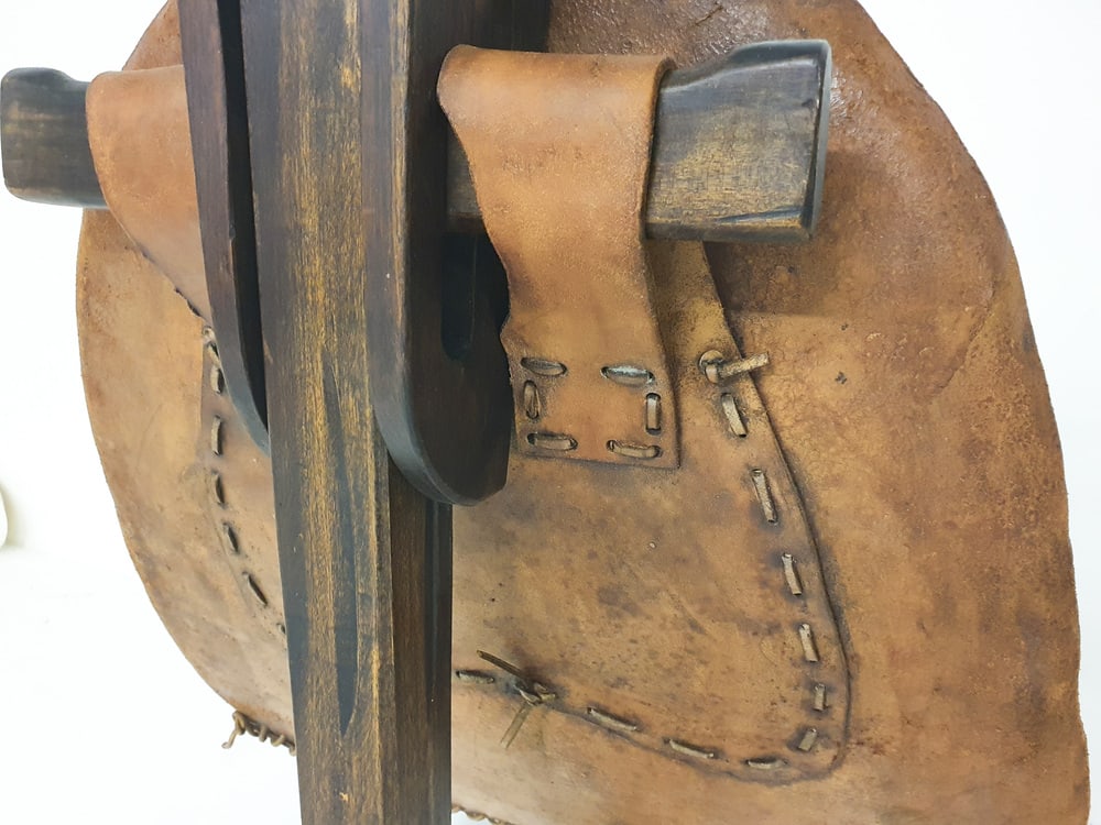 Set of Saddle Leather Lounge Chairs, Brazil, 1960s - 9