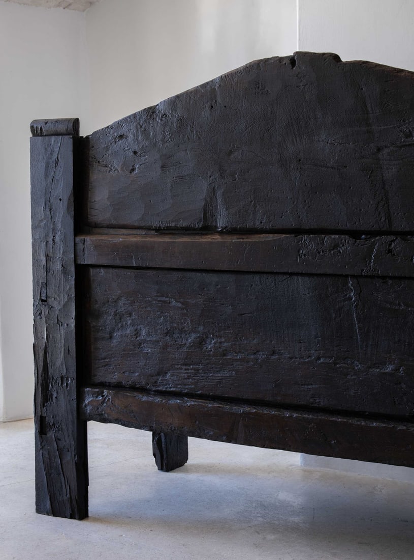 Large Folk Art Bench, 18th Century - 14