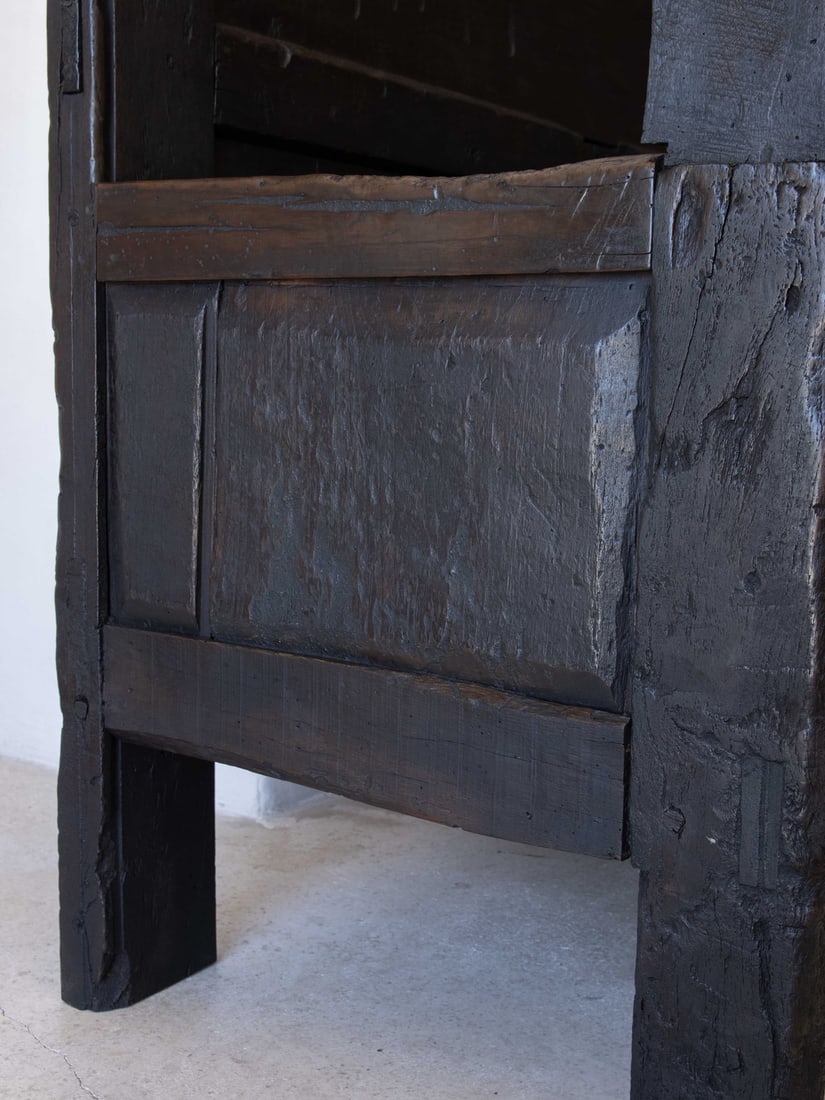 Large Folk Art Bench, 18th Century - 4