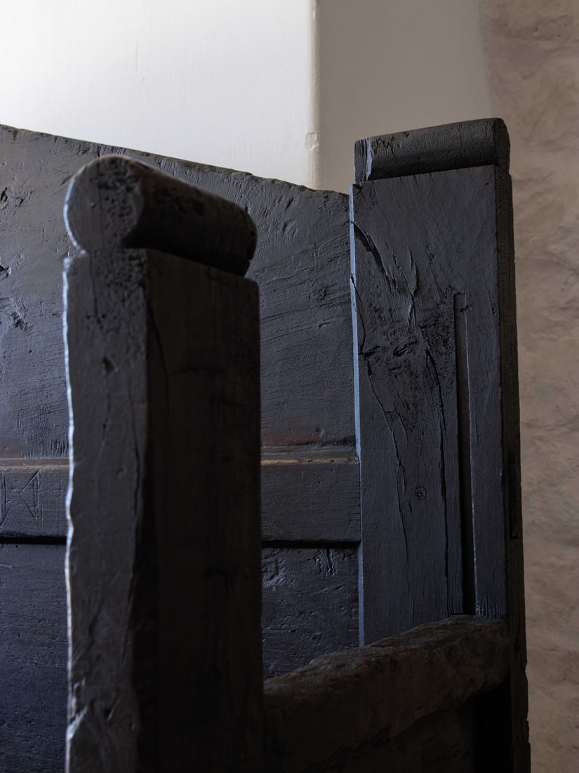 Large Folk Art Bench, 18th Century - 9