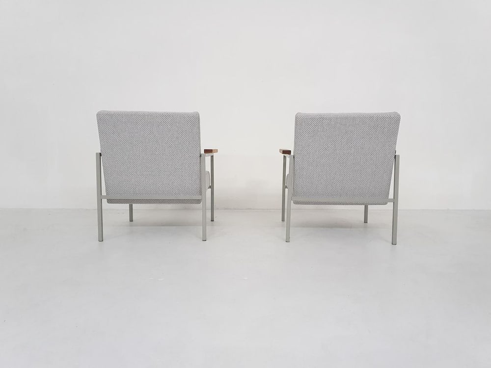 Set of Mid-Century Dutch Lounge Chairs, 1960s - 6