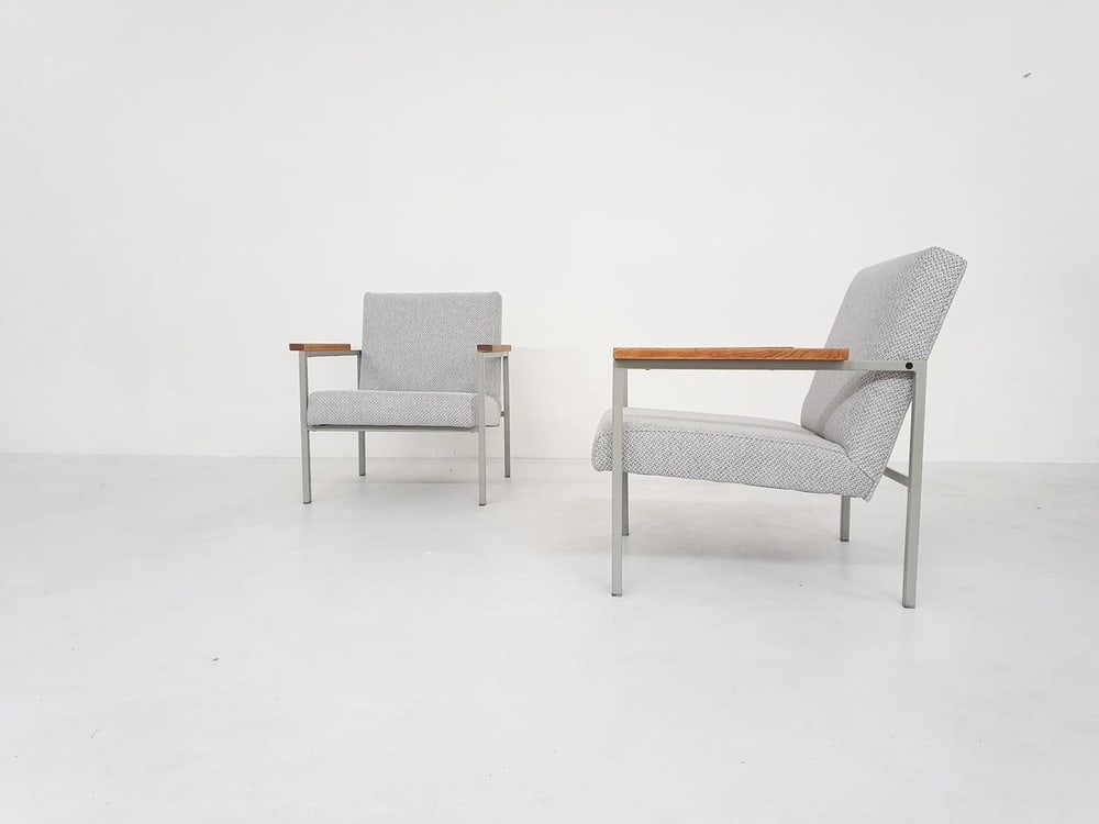 Set of Mid-Century Dutch Lounge Chairs, 1960s - 7