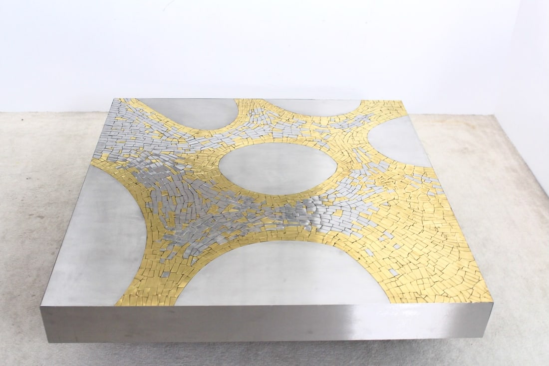 Coffee Table by Jean Claude Dresse, 1970s - 8